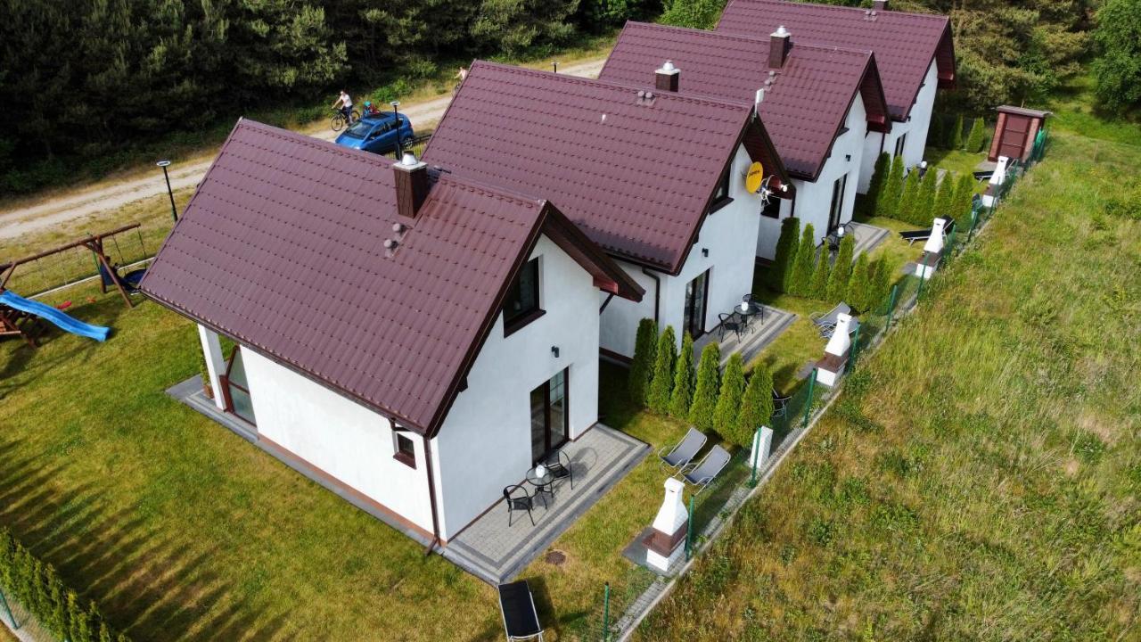 Domki Na Jastrzebiej Mieroszyno Kültér fotó